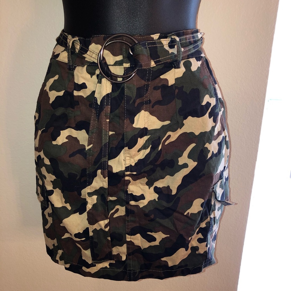 Camo skirt